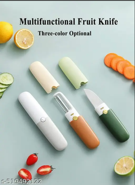 2 in 1 Stainless Steel Fruit Knife