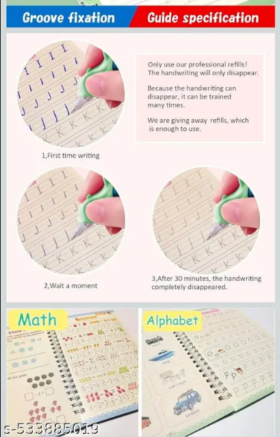 Sank Magic Practice Copybook