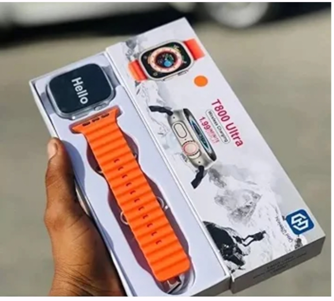 T800 Ultra Smart Watch with 1.99” HD Display | Bluetooth Calling, Fitness Tracker, Long Lasting Strap – Premium Budget Smartwatch