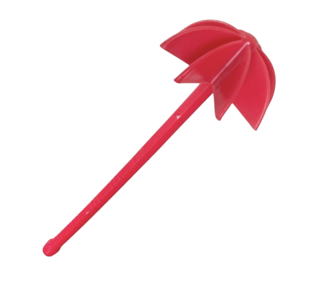 🌀 Umbrella Shape Milk & Curd Stirrer – Everyday Mixing Made Easy!