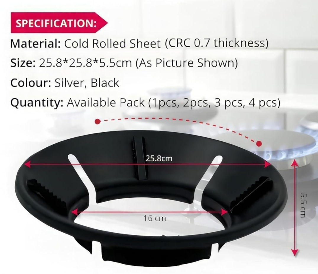 🔥 Gas Saver Burner + Stylish Gas Lighter – Smart Cooking Combo! 🔥