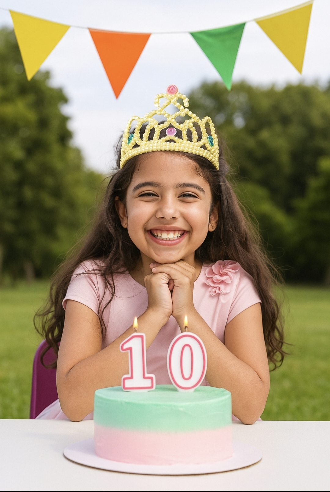 Birthday Crown for Baby Girls