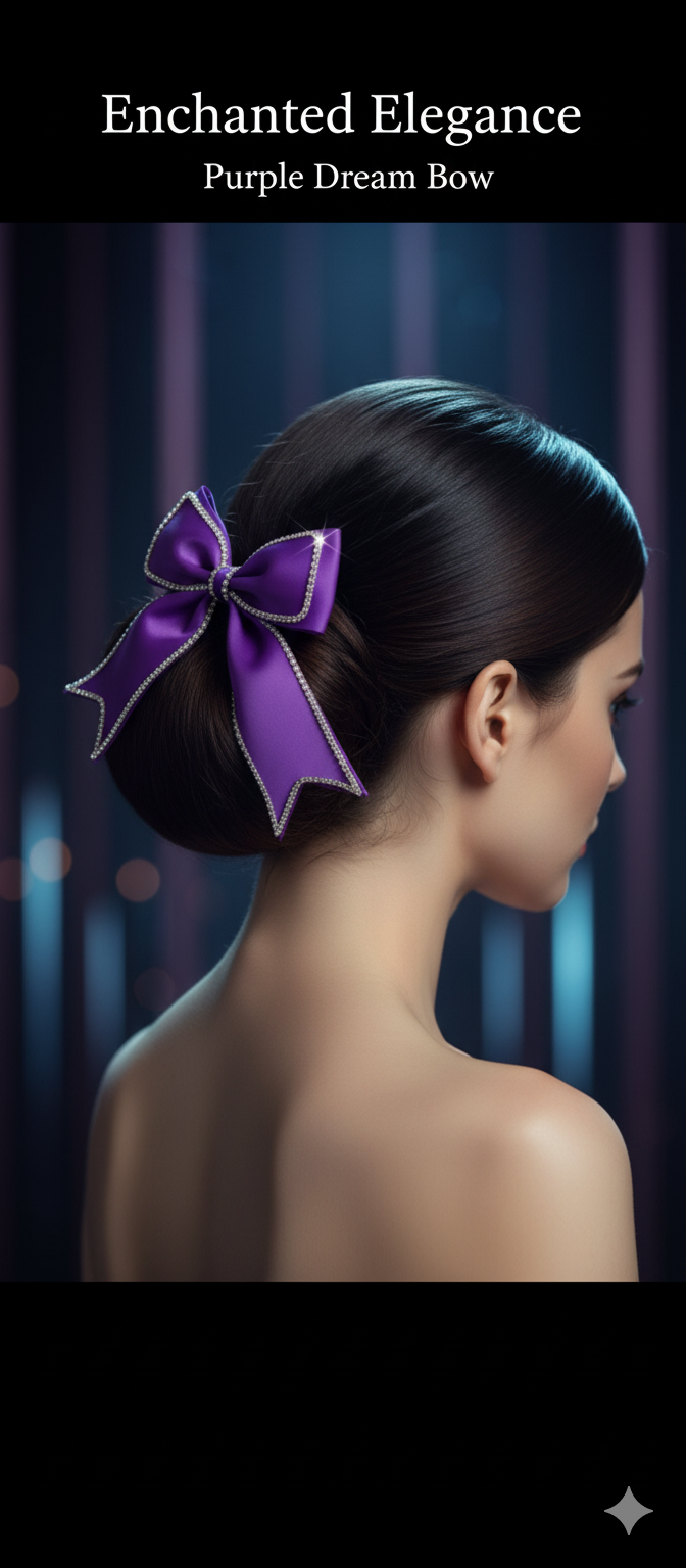 Stylish butterfly Ribbon Bow Hair Clip for Girls & Women (Set of 2)