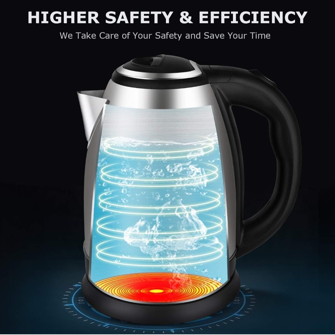 Scarlet Electric Kettle 2.0 Litre Design For Hot Water, Tea,Coffee,Milk, Rice and Other Multipurpose Cooking Foods Kettle