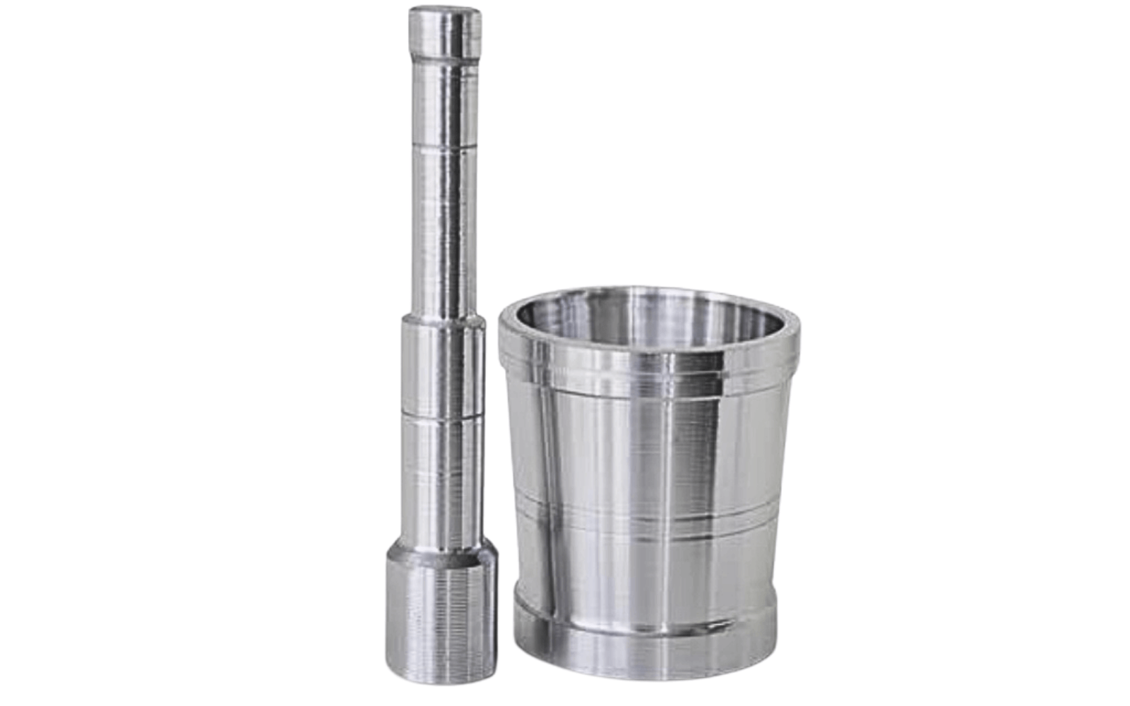 Aluminium Mortar and Pestle Set, Khal Batta/Hamam Dasta/Spice Mixer for Kitchen/okhli musal |Mortar & Pestle |Imam Dasta |Kharal |Khalbatta |Okhli Masher