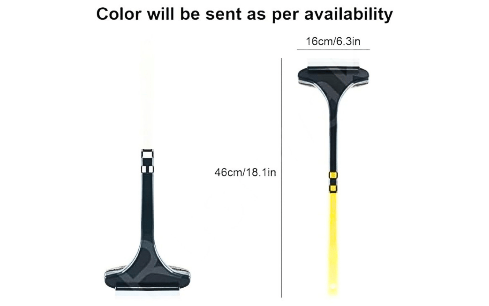 This multi-purpose window cleaning squeegee is designed to deliver streak-free and effortless cleaning for glass surfaces. Featuring a dual-action design with a soft rubber wiper and an integrated scrubber pad, it effectively removes dust, water stains, soap residue, and grime in one swipe. The ergonomic long handle offers a comfortable grip and extended reach, making it ideal for windows, mirrors, shower doors, tiles, and car windshields. A practical cleaning tool for everyday household and automotive use.