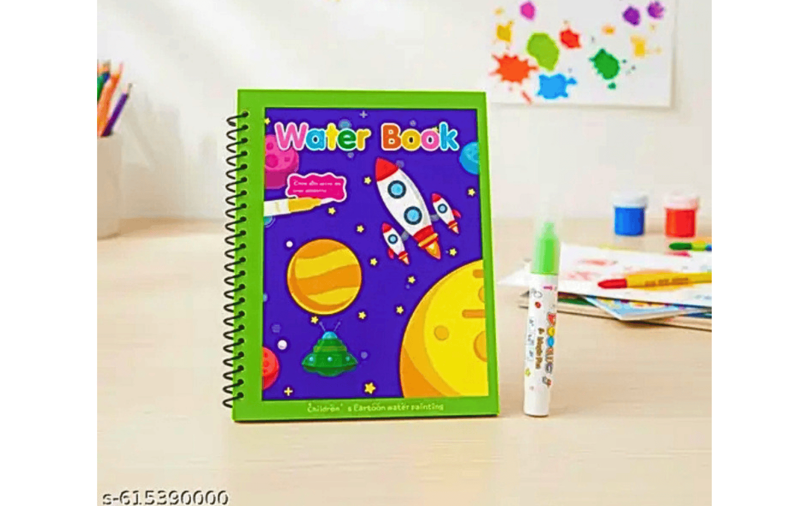 Water Book for Kids – Fun Cartoon Water Painting Activity