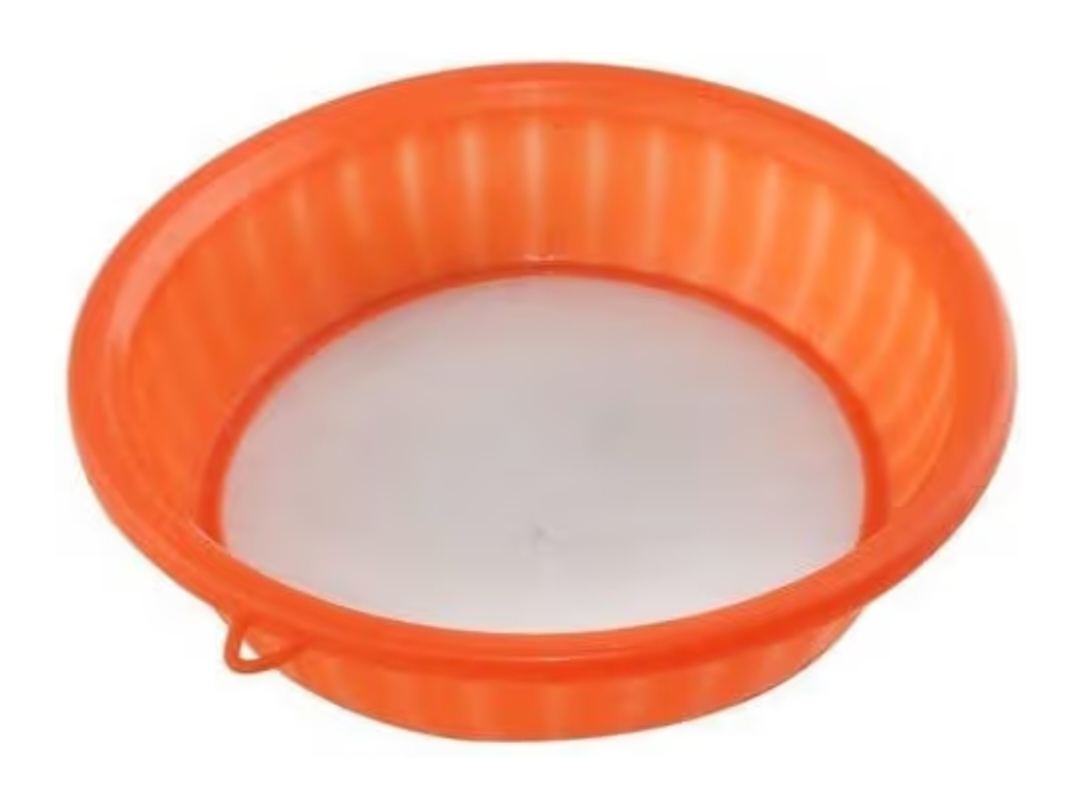 Multipurpose Plastic Atta/Flour Strainer (Chalni) with Hook Handle