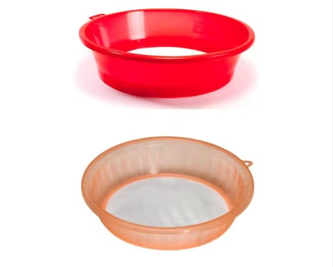 Multipurpose Plastic Atta/Flour Strainer (Chalni) with Hook Handle