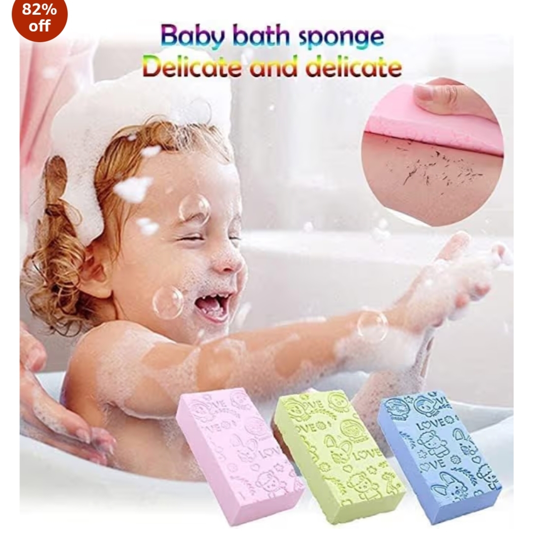 Ultra Soft Exfoliating Sponge – Japanese Spa Cellulite Massager (Multicolor)